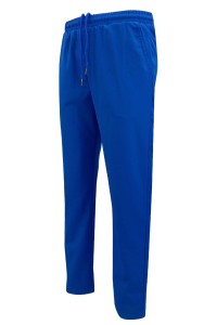 U378  訂做深藍色運動褲     設計橡筋褲頭運動褲   可跑步    運動褲專營店